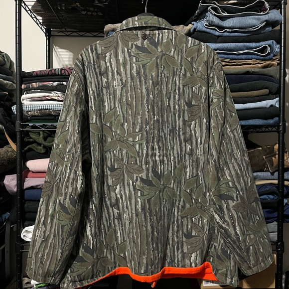 Realtree Green and Brown Camouflage Field Jacket - Picture 4 of 7